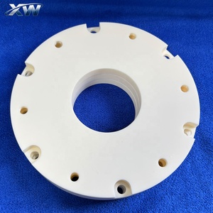 Alumina Ceramic Flange Plate Perforated Ceramic Flange Multi-hole Mounting Ring