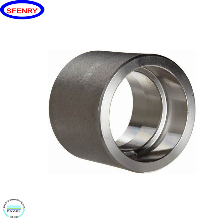 3000LB/6000LB A105 Socket Weld / NPT Threaded Forged Coupling ISO 9001 Certified Painting/Galvanized Surface 1/8"~4" Size