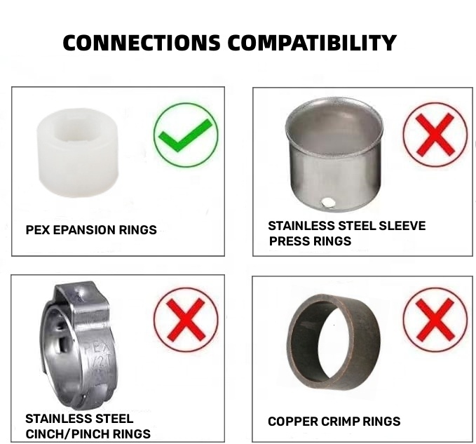 Premium Heat Resistant Corrosion Proof Easy Install For Hydronic Heating Pipeline PPSU 90 Degree PEX Elbow