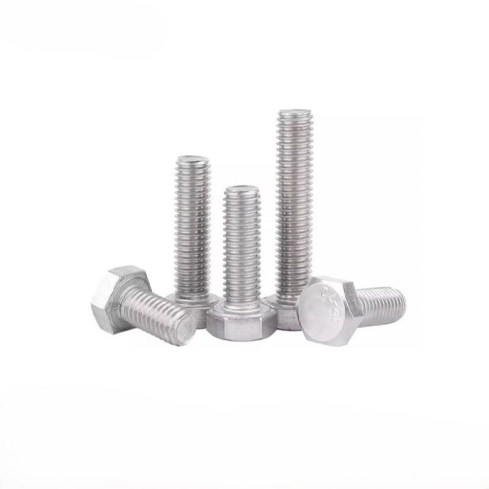 Stainless Steel Long Heavy DIN933 Hex Bolt M4-M20 Plain Finish