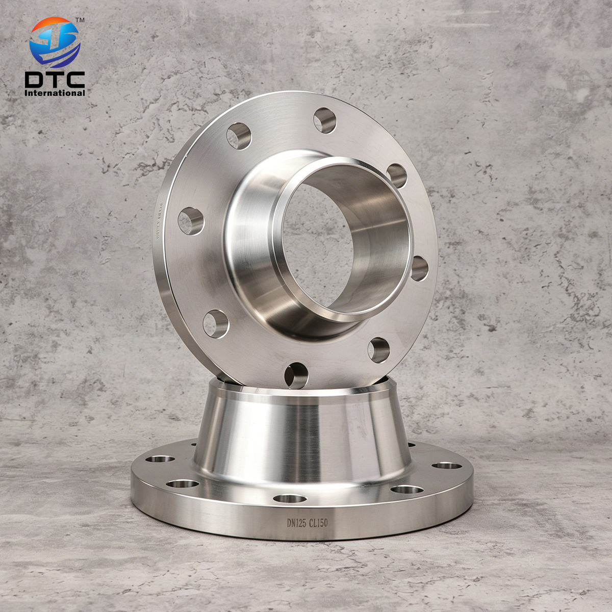 Stainless Steel Weld Neck Flange ASME B16.5 Class 150/300/600 304/316L Forged Painted Corrosion Resistant Pipe Flange Fittings