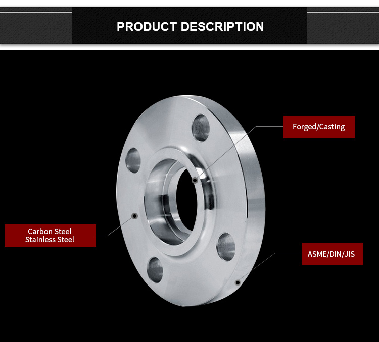 Forged CNC ASME B16.5 Class 150/300/600 SCH STD RF Stainless Steel Weld Neck Flange 1/2-24