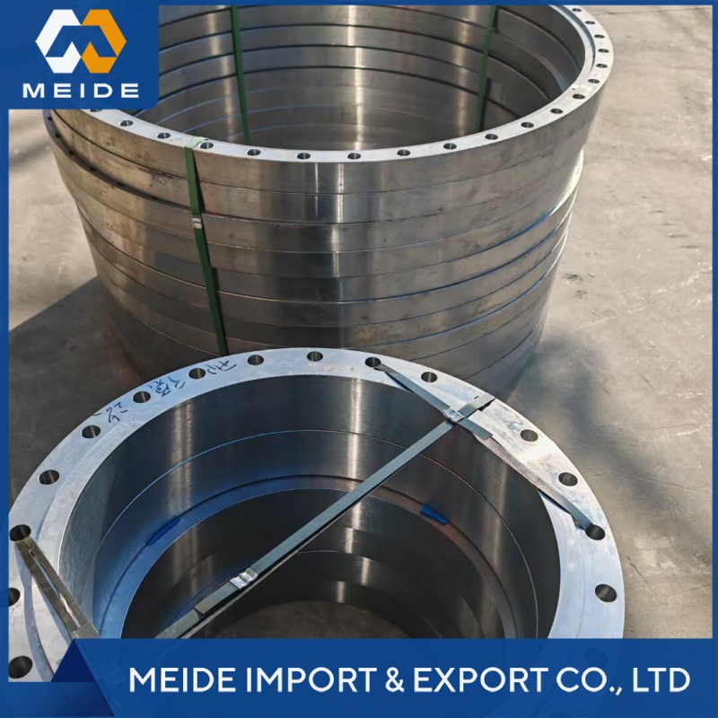 Meide Forged Flange &amp; Forging Ring | Carbon/Stainless Steel | ASME B16.5 DIN Standard | OEM/ODM Available | 10 Pieces MOQ
