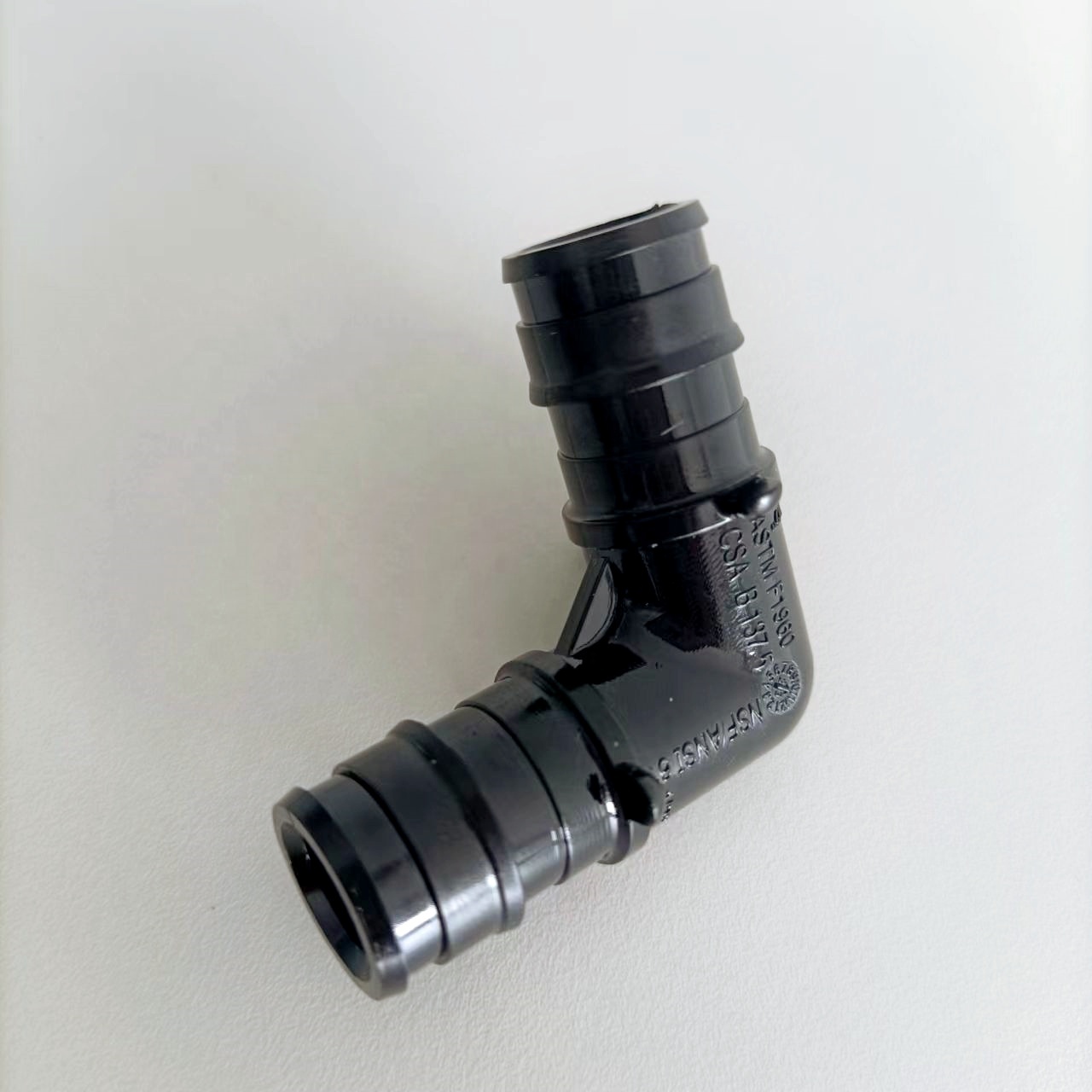Premium Heat Resistant Corrosion Proof Easy Install For Hydronic Heating Pipeline PPSU 90 Degree PEX Elbow
