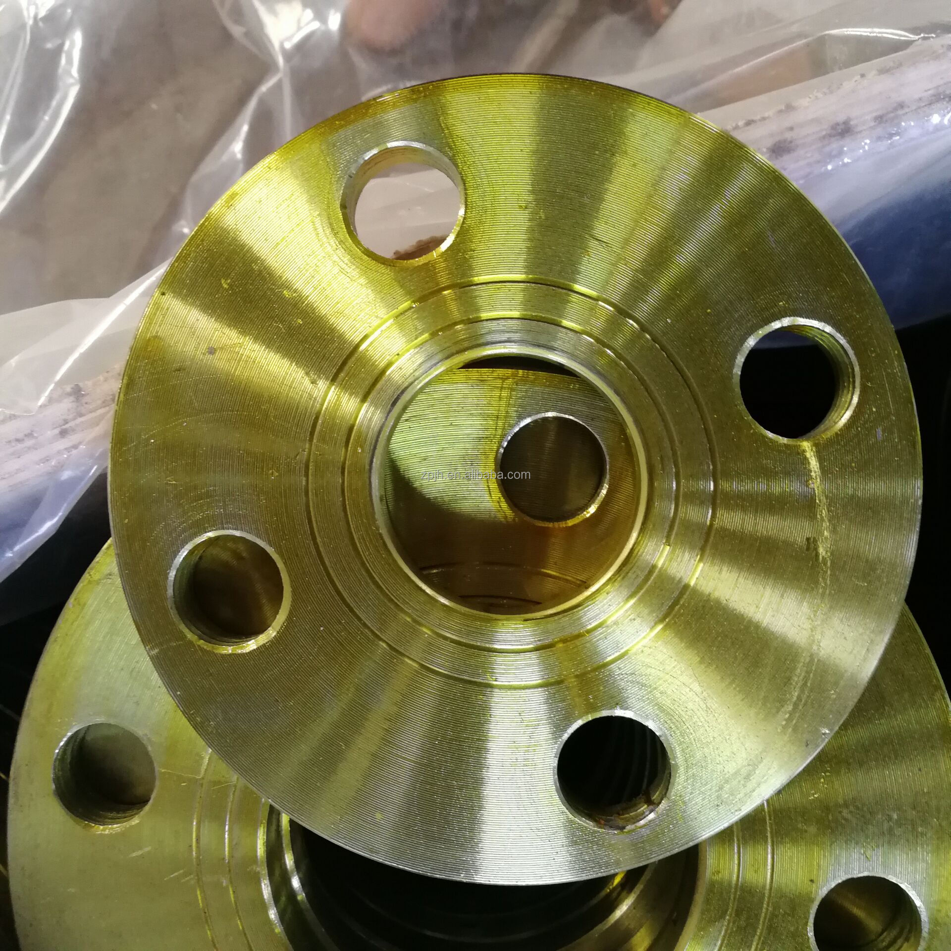Plate Slip On Welding Steel Pipe Flange Front View
