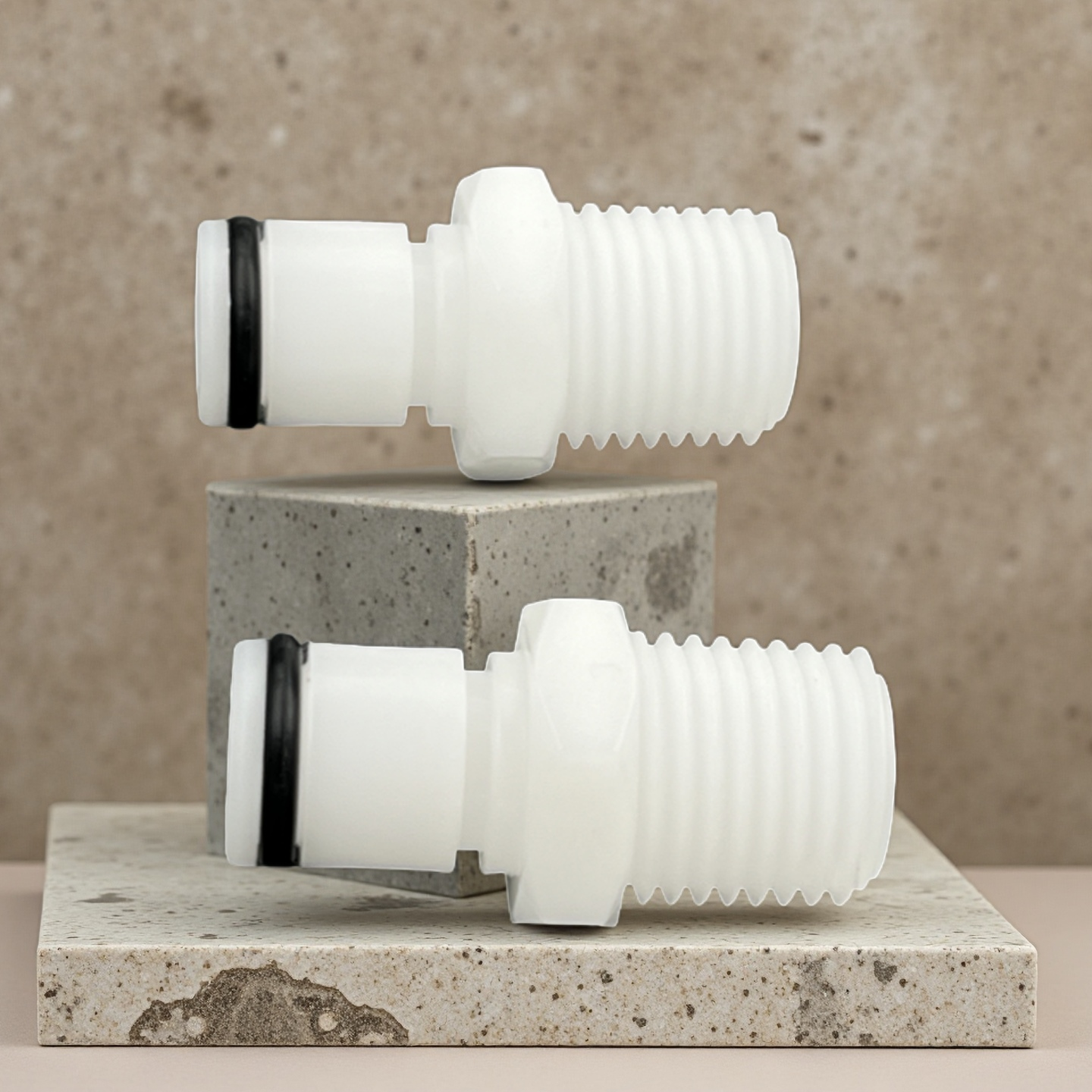 1/4 Flow Size Male Thread Non-valved Plug
