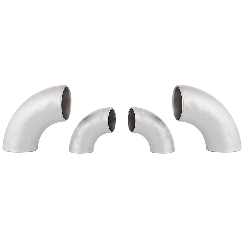 Premium Precision CNC Food Grade Beverage Piping ISO DIN SMS SS304 SS316L Stainless Steel Mirror Polished 90 Degree Elbow