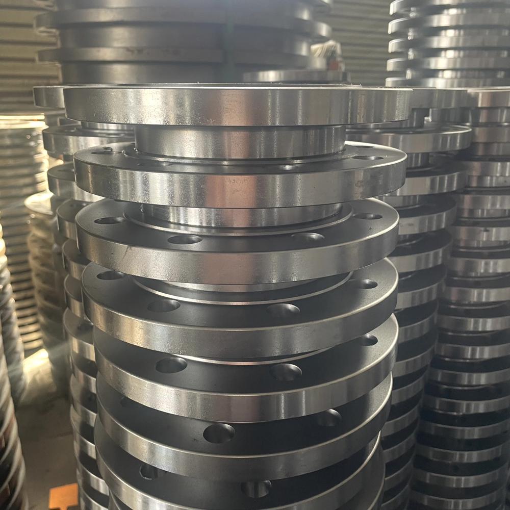 ASME B16.5 Class 150 300 A105 Carbon Steel Weld Neck Flange WN RF Forged Pipe Flange