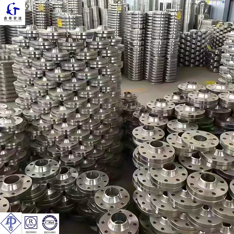 304 Stainless Steel Class 150 3 Inch Flange ANSI B16.5 4 Hole Forged Blind Flange Oil Gas Pipeline Fittings XT Brand ISO