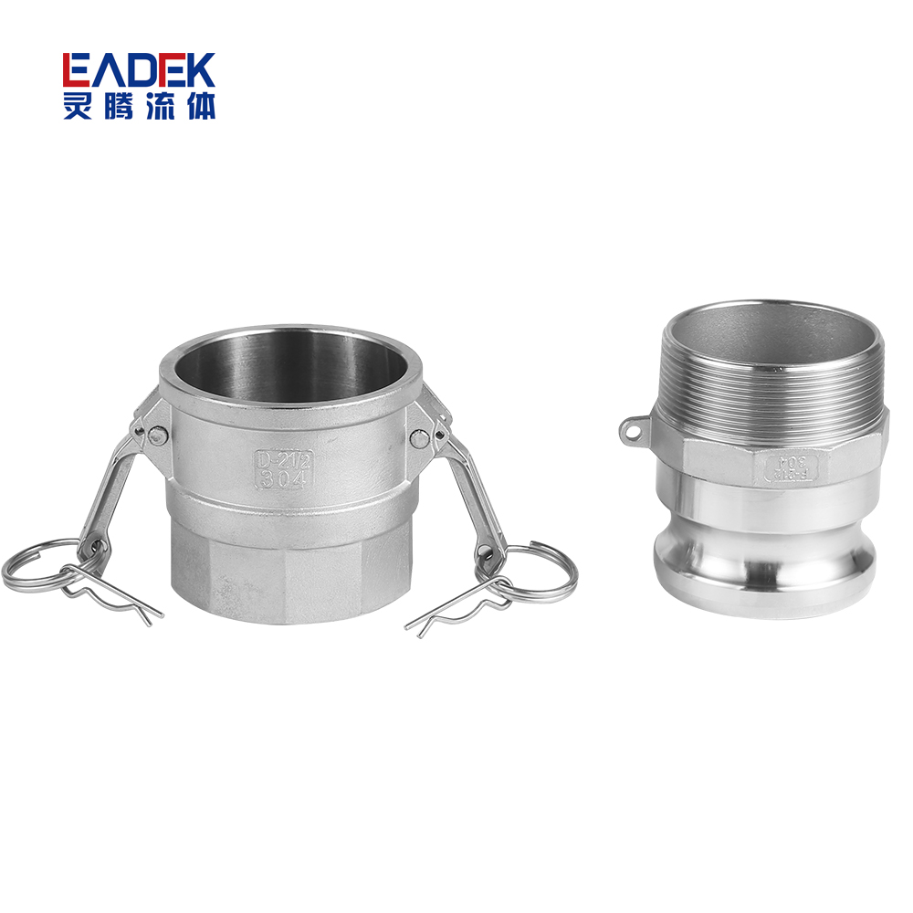 Factory Price Type a B C D E F DC DP Stainless Steel Male Female Threaded Camlock Quick Coupling