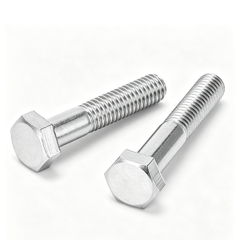 High Tensile Strength Grade Steel External Hexagon Hex Head Bolts Heavy Machinery Fastening DIN931 Industrial Half Thread Bolt