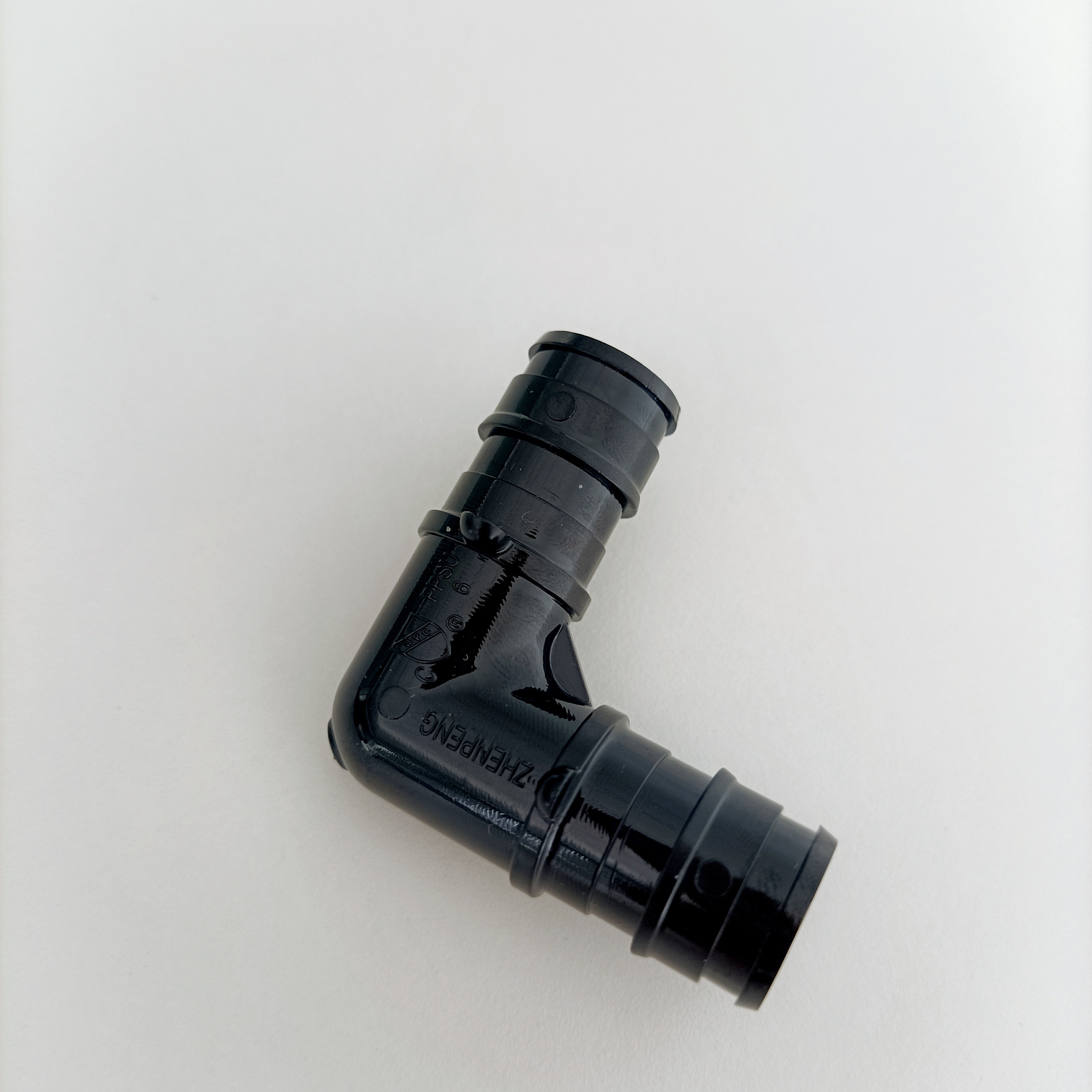 Premium Heat Resistant Corrosion Proof Easy Install For Hydronic Heating Pipeline PPSU 90 Degree PEX Elbow