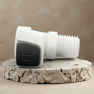 BRT POM 1/4 NPT 3/8NPT In-Line Pipe Thread Shut Valved CPC Threaded Adapter Quick Disconnect