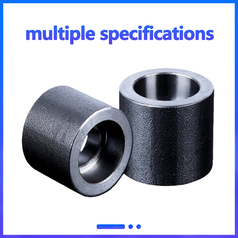 Factory Supply Certificated Approval Carbon Steel Pipe Fittings High Pressure Socket Weld Coupling for Oil Water Gas