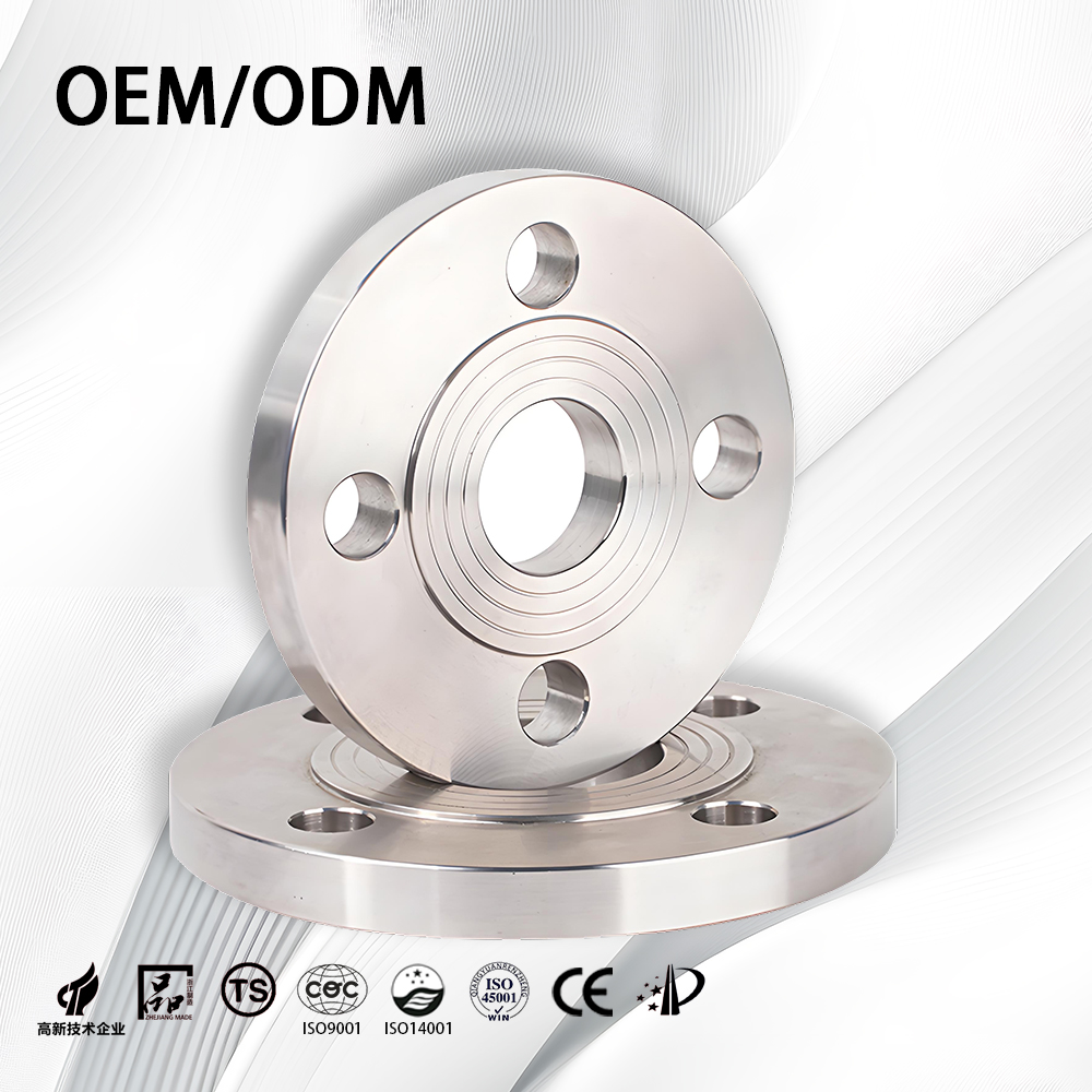 ASTM A182 F316L Stainless Steel Forged Flanges OEM Customizable Steel Slip-On Flange with High Precision Good Quality