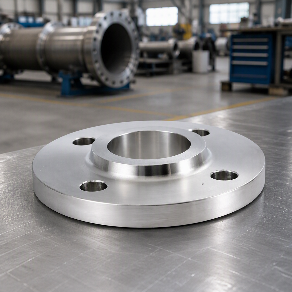 Carbon Steel A105 Weld Neck Flange ANSI B16.5 Class 300 RF Pipeline Flange for Power Industry
