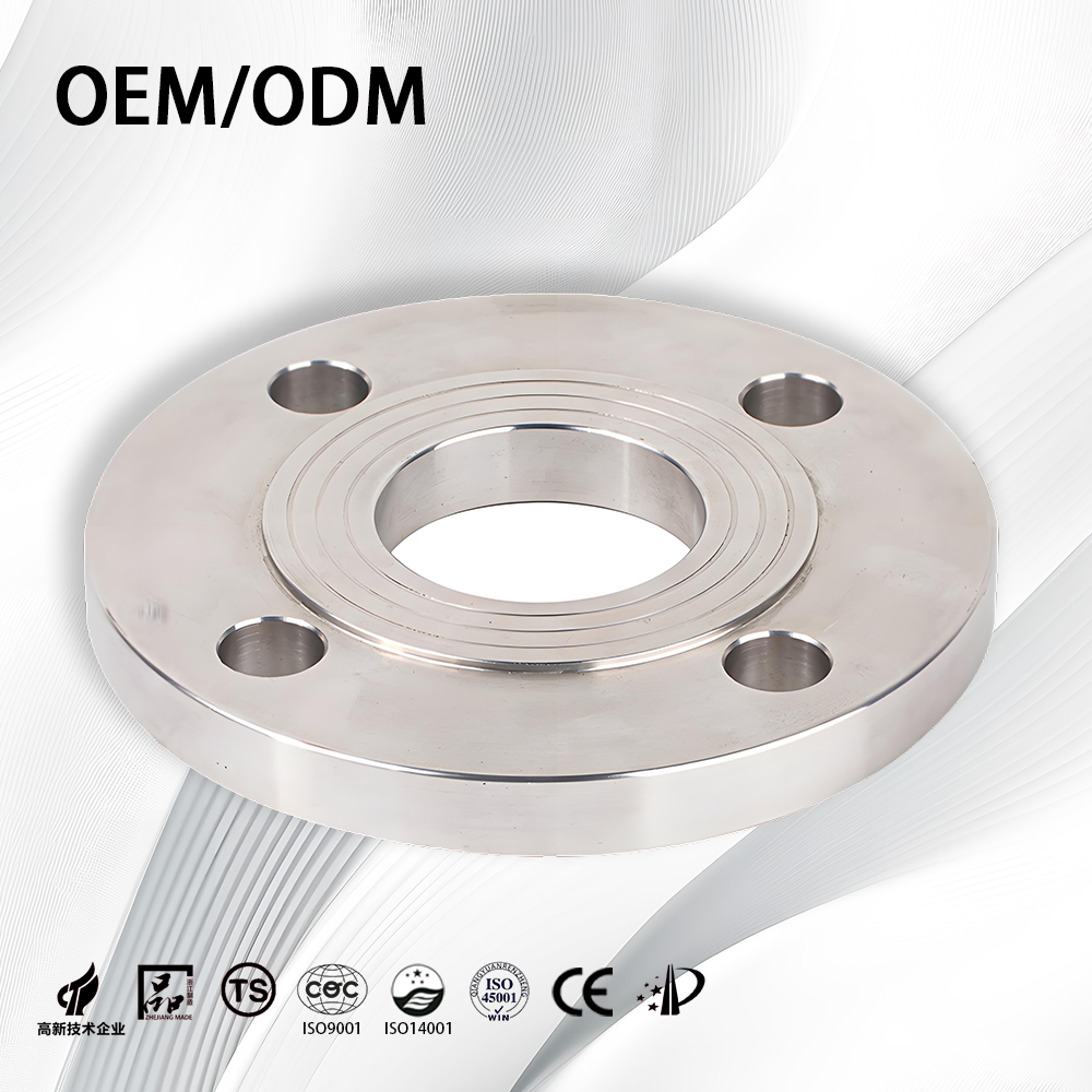 ASTM A182 F316L Stainless Steel Forged Flanges OEM Customizable Steel Slip-On Flange with High Precision Good Quality