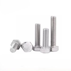 Stainless Steel DIN933 Hex Bolt M4-M20