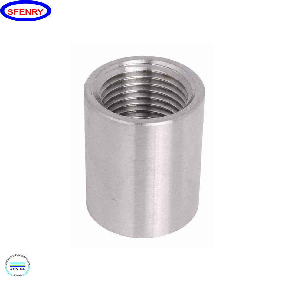 3000LB/6000LB A105 Socket Weld / NPT Threaded Forged Coupling ISO 9001 Certified Painting/Galvanized Surface 1/8"~4" Size