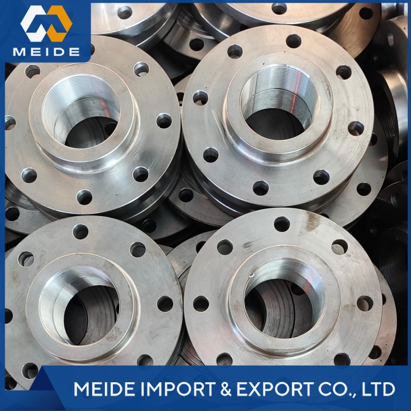 Meide Forged Flange &amp; Forging Ring | Carbon/Stainless Steel | ASME B16.5 DIN Standard | OEM/ODM Available | 10 Pieces MOQ