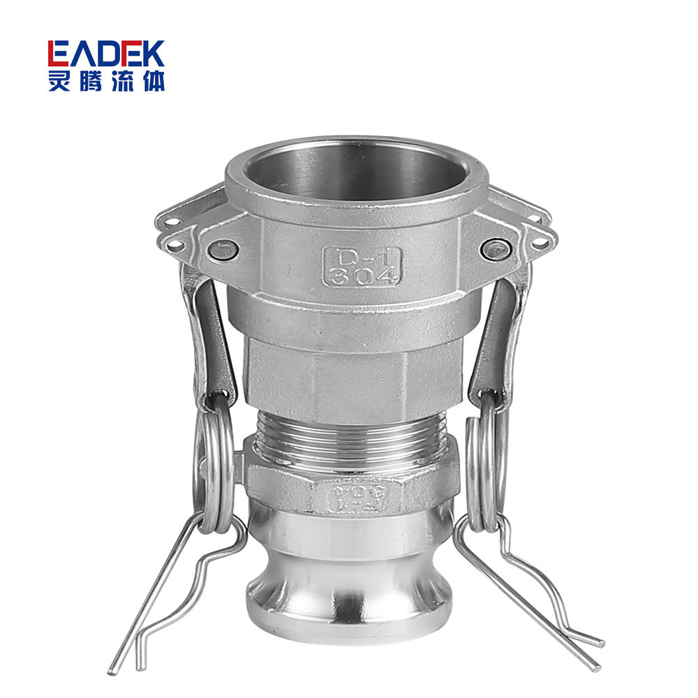 Factory Price Type a B C D E F DC DP Stainless Steel Male Female Threaded Camlock Quick Coupling
