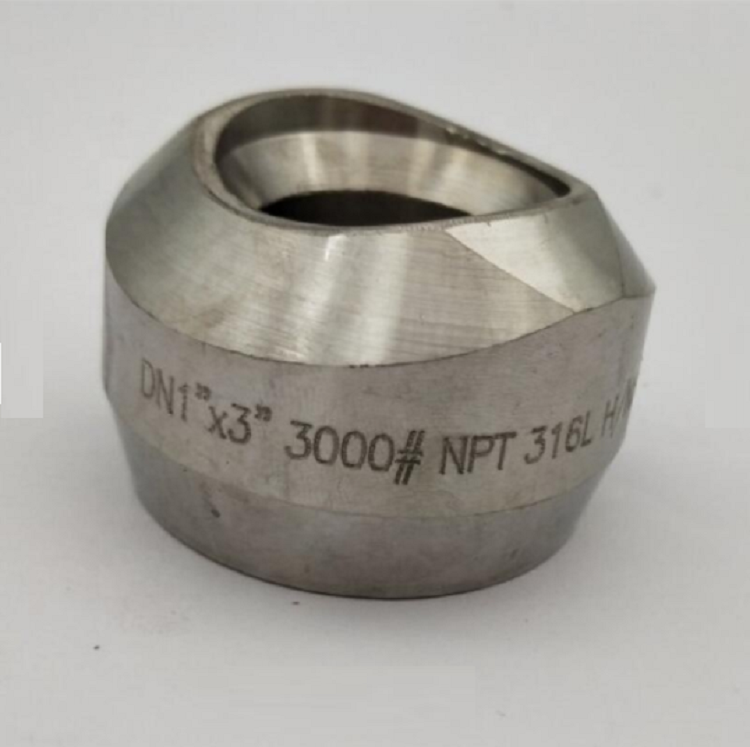 Nipolet Threadolet Raccords Weldolet Socketolet Stainless Steel A182 316 Forged Weldolet Fittings