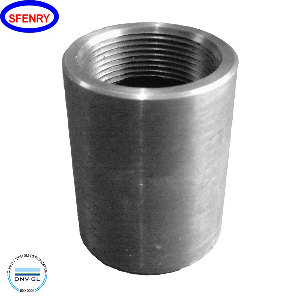 3000LB/6000LB A105 Socket Weld / NPT Threaded Forged Coupling ISO 9001 Certified Painting/Galvanized Surface 1/8"~4" Size
