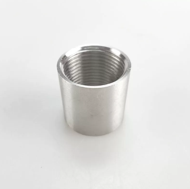 Stainless Steel Pipe Coupling 304 316L Female Threaded Coupling BSP NPT ISO CE SGS Factory Direct
