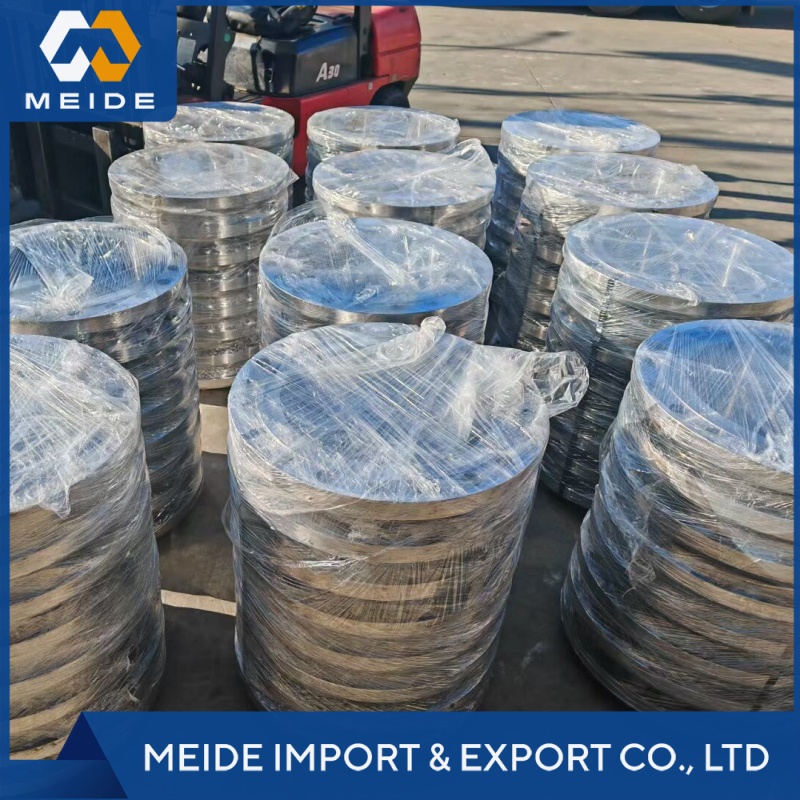 Meide Forged Flange &amp; Forging Ring | Carbon/Stainless Steel | ASME B16.5 DIN Standard | OEM/ODM Available | 10 Pieces MOQ