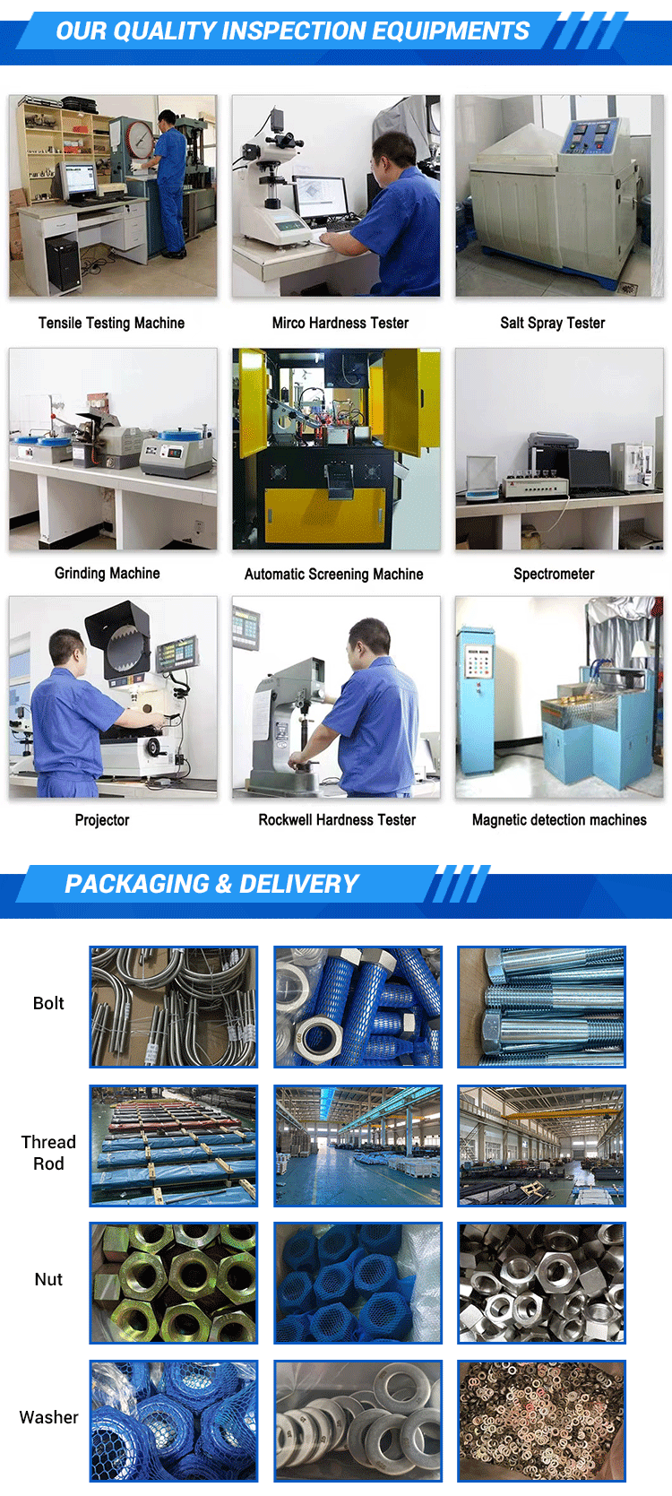 Packaging Standard Details