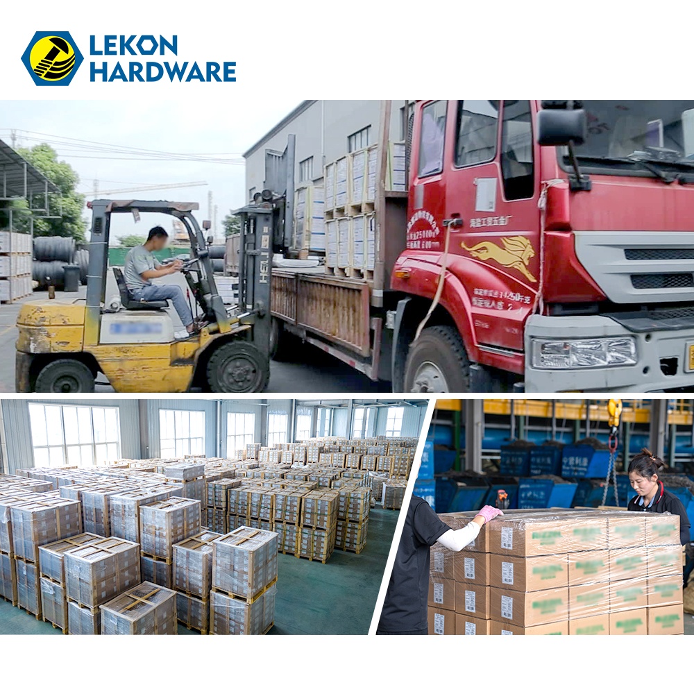 Lekon Hex Bolt And Nut DIN6921 Grade 4.8 6.8 8.8 10.9 12.9 Carbon Steel Stainless Steel Bolts Nuts Fasteners Wholesale Price