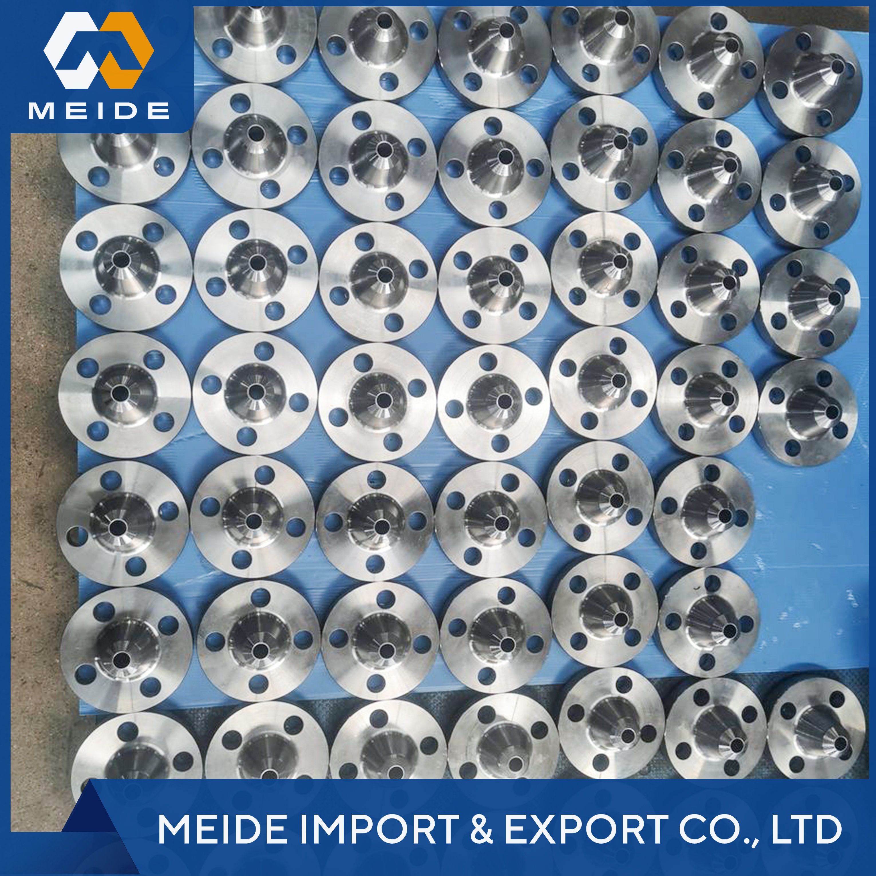 Flange A105 Carbon Steel Forged Pipe Flange Pn10 Pn16 Pn25 150lb 300lb 600lb Threaded/Loose/Flat/Anchor Flange