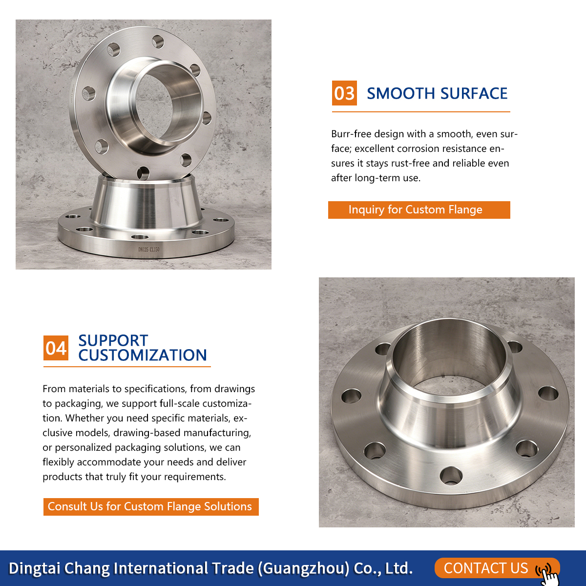 Stainless Steel Flange Product View 3