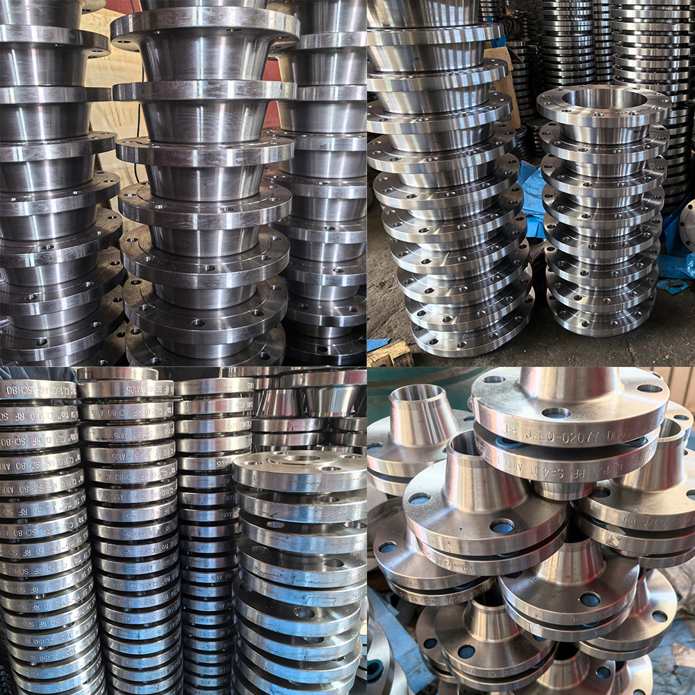 Asme B16.5 Weld Neck Flange Sch40 Stainless Steel Alloy Ansi Jis Din Iso Gb Forged A182 F316l Wn Flange