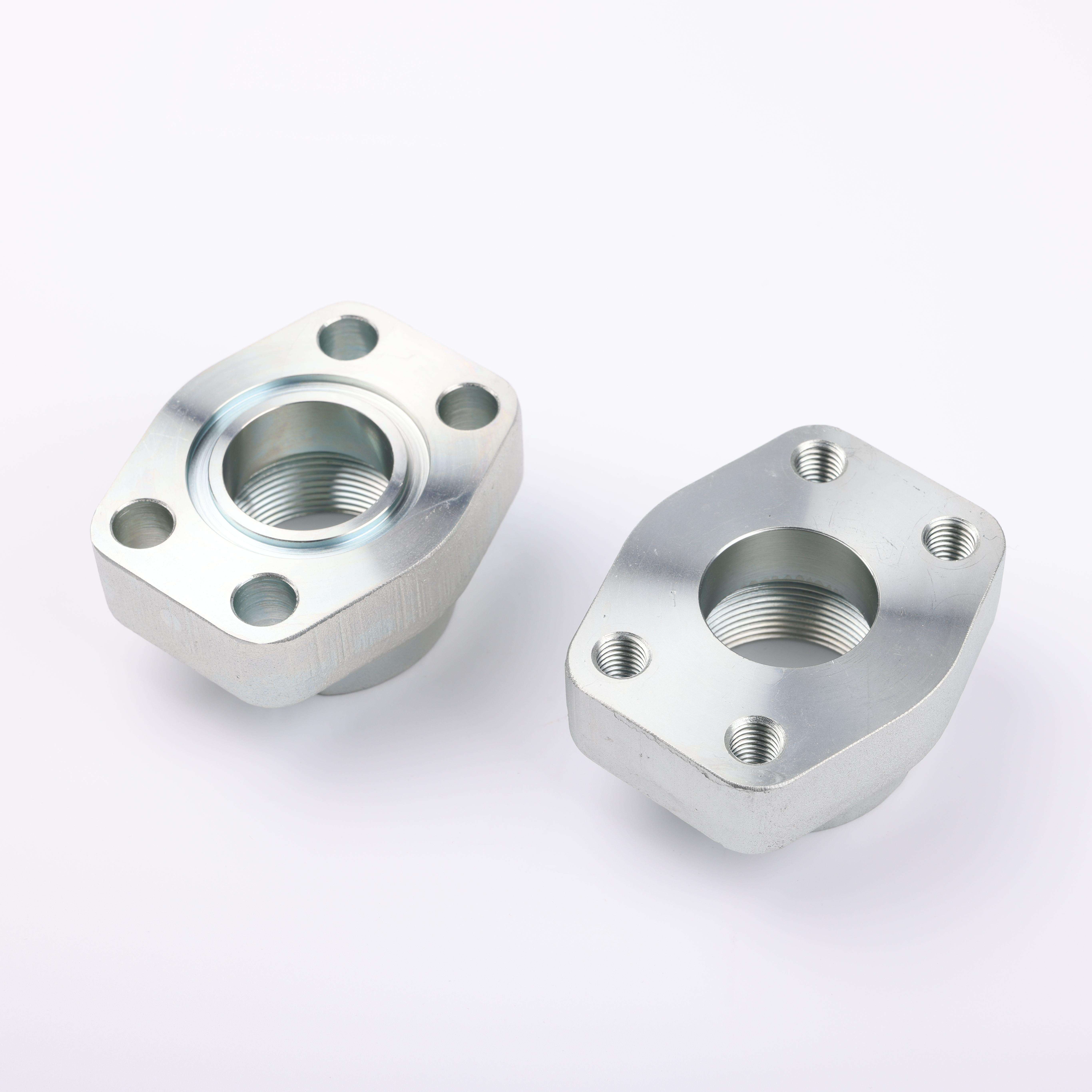High Pressure SAE J518 Hydraulic Flange AFE302G G Thread Type CNC Machined Alloy Corrosion Resistant Yiming for 3000PSI 6000PSI