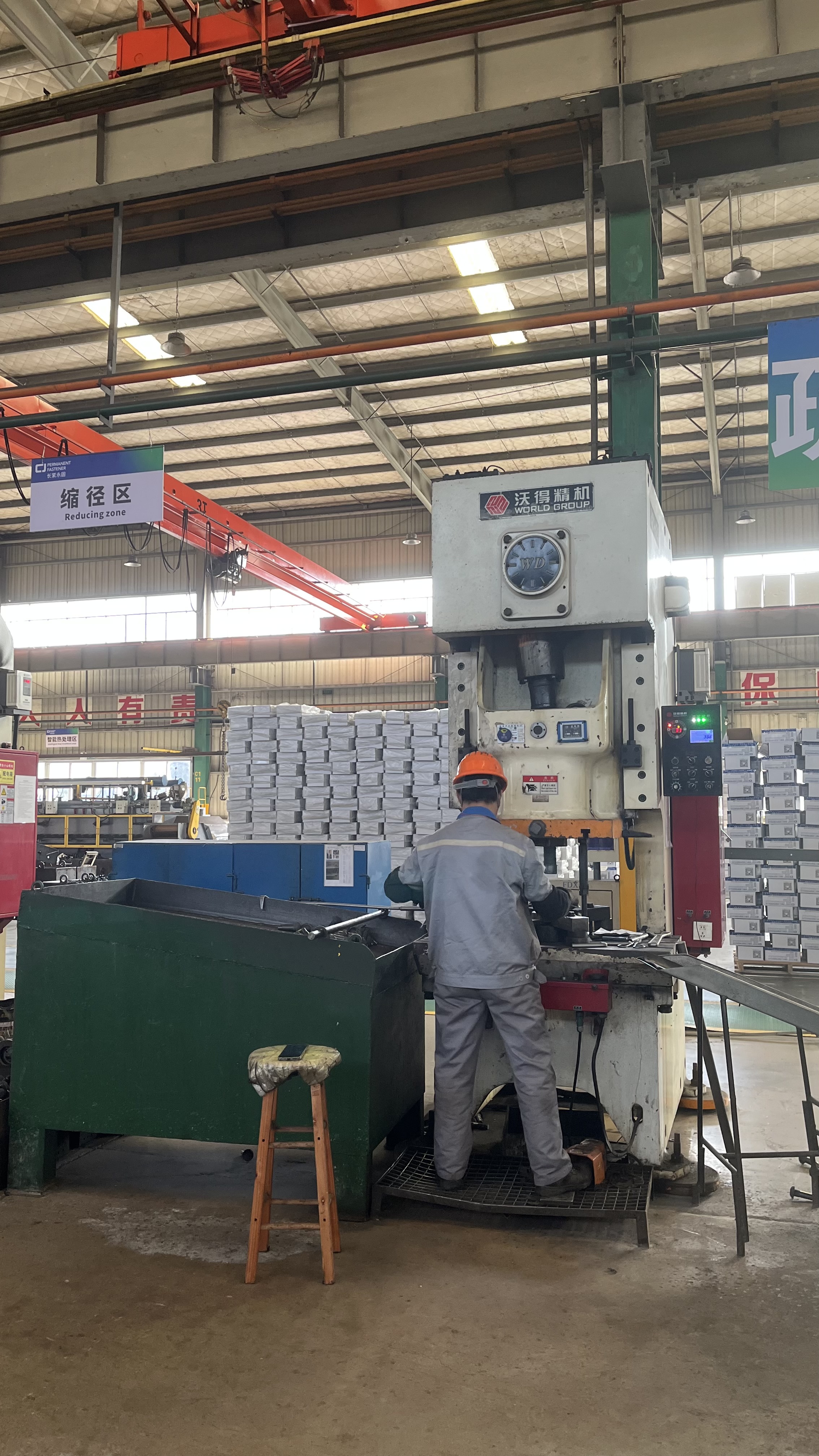 M8x1.25 DIN 933 Class 8.8 & 10.9 Zinc Plated Stainless Steel 304 Full Thread Hex Head Bolts with Washers & Nut Changjin Brand
