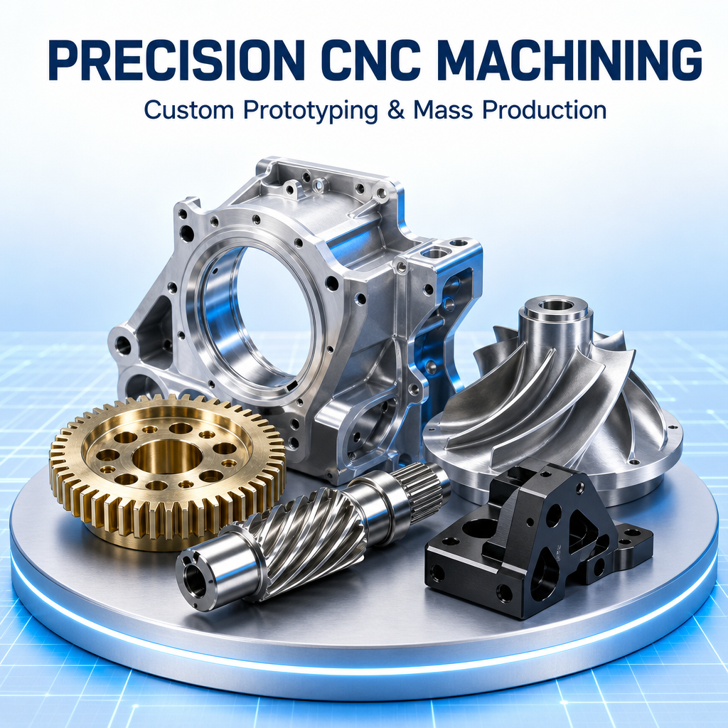 Precision CNC Milling Parts With Tapping And Threading Service For Threaded Metal Fittings Per Customer Drawings