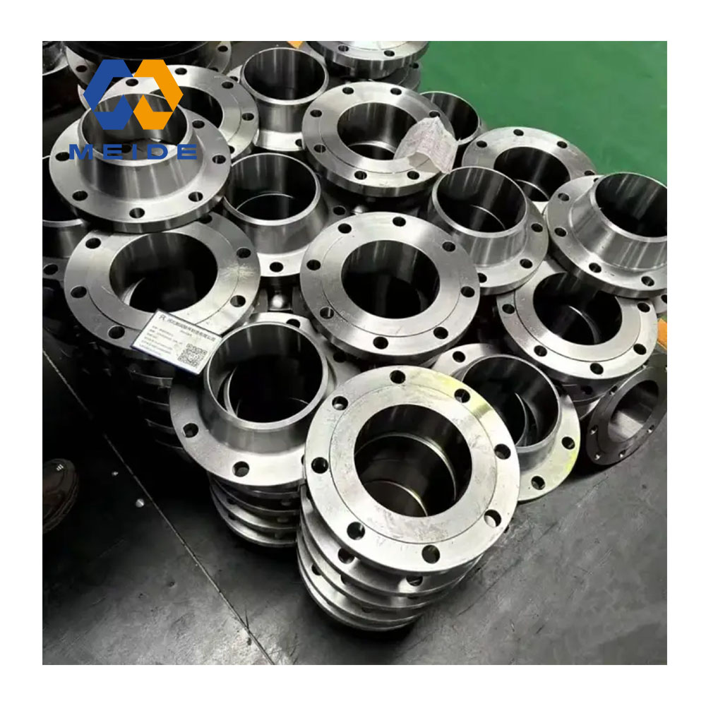 Meide Q355D Carbon Steel Forged Rings High-Strength Flanges | Precision Rolled Flaw Tested | OEM/ODM Industrial Use | Shandong