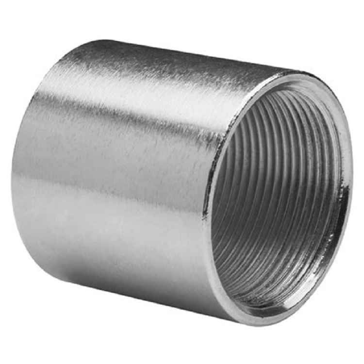 3000LB/6000LB A105 Socket Weld / NPT Threaded Forged Coupling ISO 9001 Certified Painting/Galvanized Surface 1/8"~4" Size