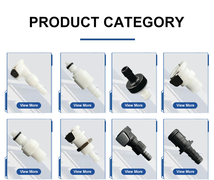 Various Hose Barb Fitting Models