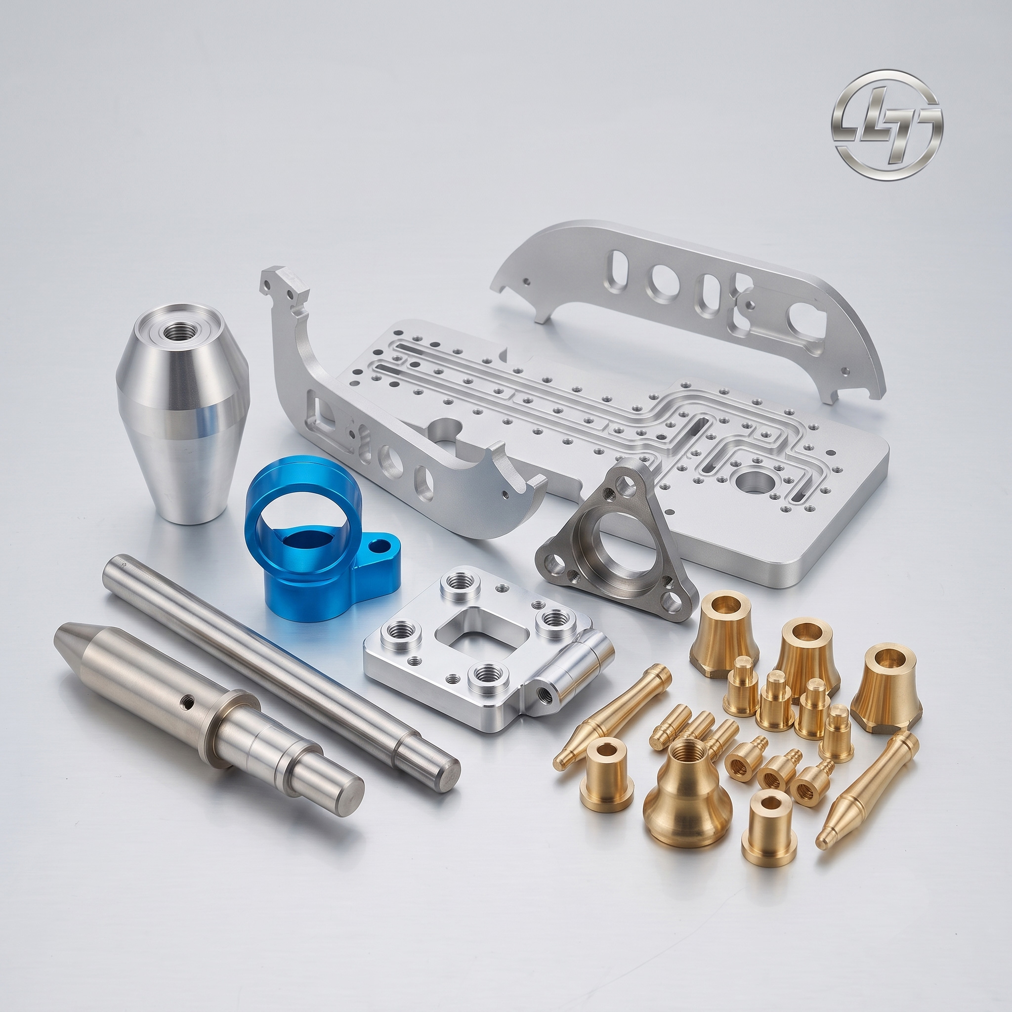 Custom OEM Precision CNC Machining Steel Threaded Pipe Fitting Adapter