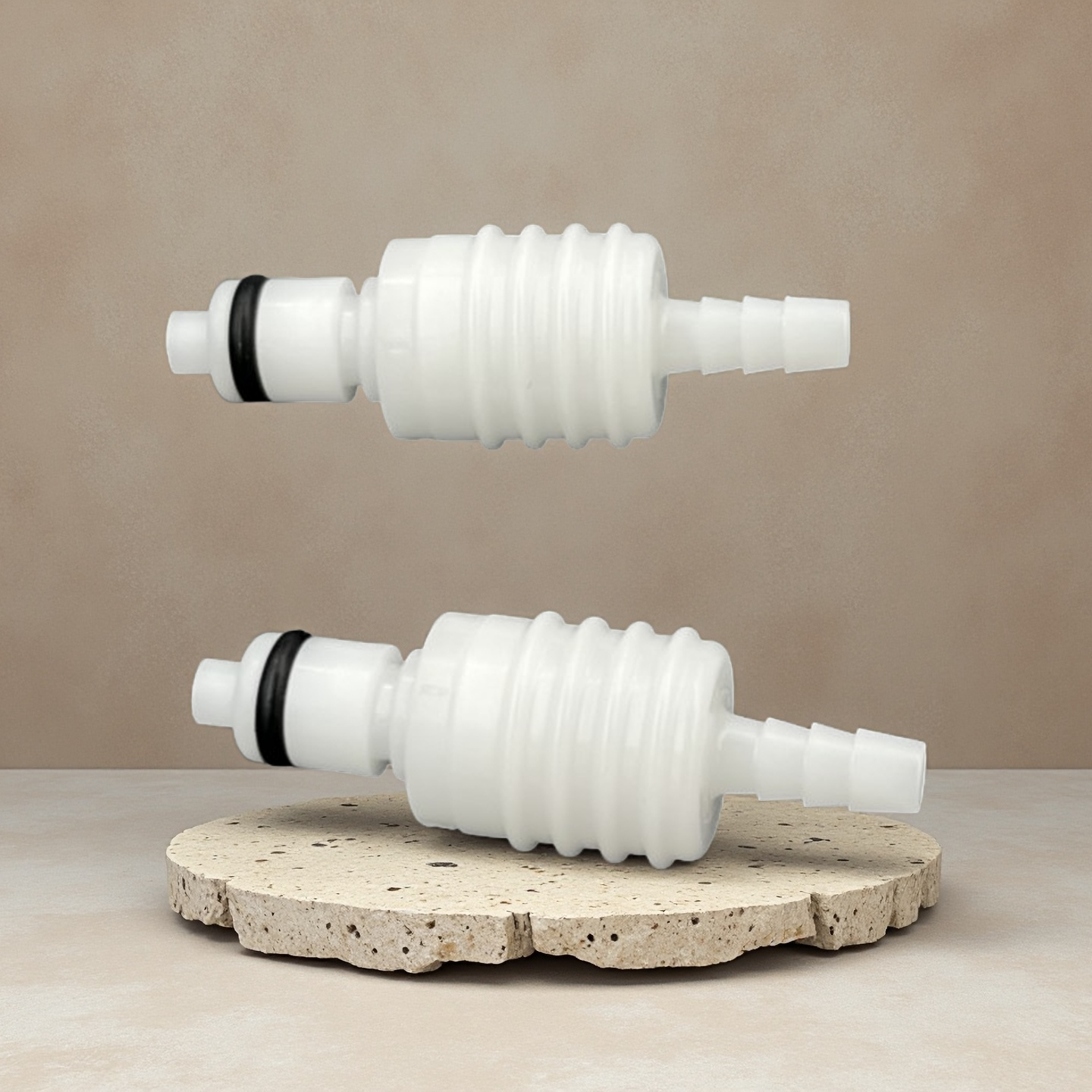 1/8 Flow Size Shut Off Valved Plug