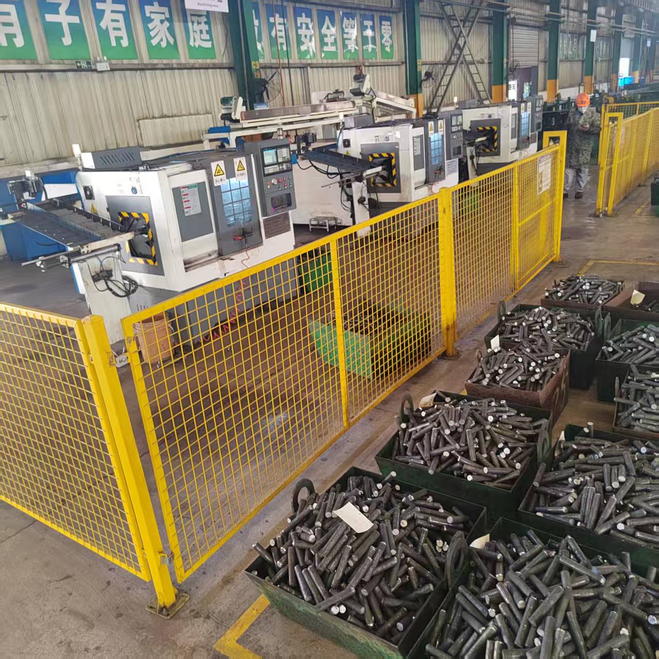 M8x1.25 DIN 933 Class 8.8 & 10.9 Zinc Plated Stainless Steel 304 Full Thread Hex Head Bolts with Washers & Nut Changjin Brand