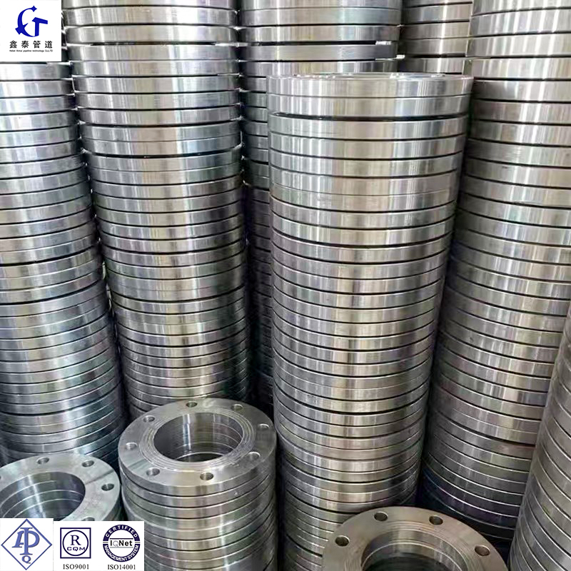 304 Stainless Steel Class 150 3 Inch Flange ANSI B16.5 4 Hole Forged Blind Flange Oil Gas Pipeline Fittings XT Brand ISO