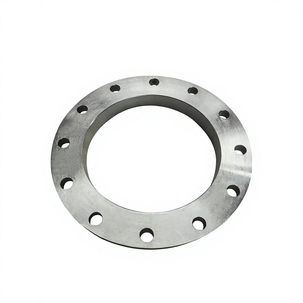 Stainless Steel 304 316 Forged Plate Flange DIN PN16 Class 150 Welded Pipe Connection for Water Supply