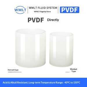 PVDF Direct Insertion Straight Socket Coupling
