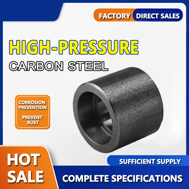 Factory Supply Certificated Approval Carbon Steel Pipe Fittings High Pressure Socket Weld Coupling for Oil Water Gas