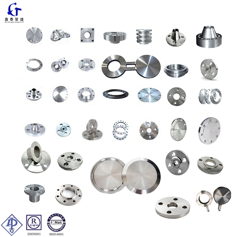 304 Stainless Steel Class 150 3 Inch Flange ANSI B16.5 4 Hole Forged Blind Flange Oil Gas Pipeline Fittings XT Brand ISO