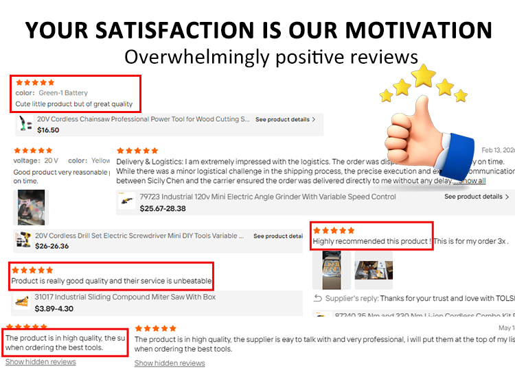 Customer reviews and feedback