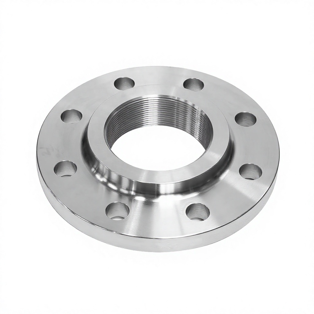 Stainless Steel 304 316 Forged Plate Flange DIN PN16 Class 150 Welded Pipe Connection for Water Supply